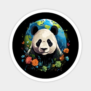 Panda Earth Day Magnet